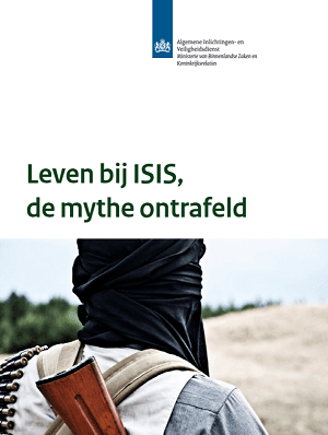 Omslag publicatie Leven bij ISIS, de mythe ontrafeld