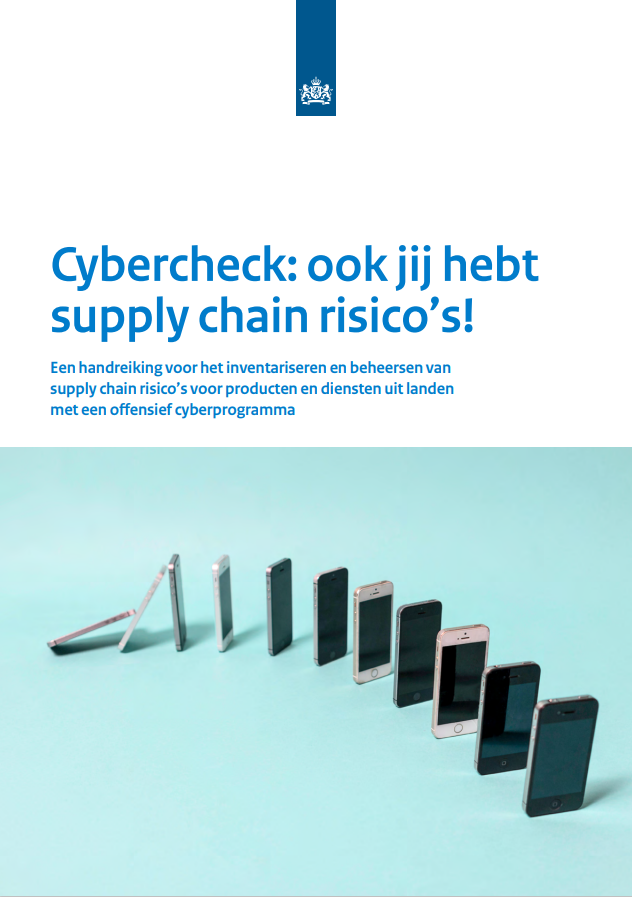 Cybercheck: ook jij hebt  supply chain risico’s!