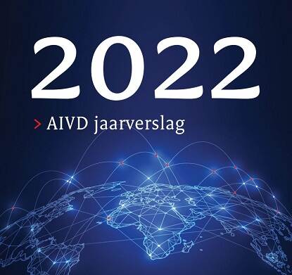 Cover van het AIVD-jaarverslag 2022