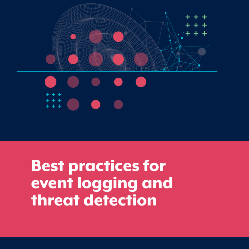 Voorkant publicatie 'best practices for logging and threat detection'