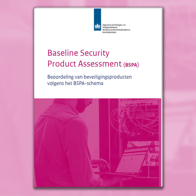 Omslag publicatie Baseline Security Product Assessment (BSPA)
